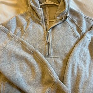 Lululemon Grey Scuba Hoodie